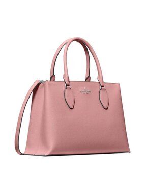 New Kate Spade Rae Medium Satchel Saffiano Dusk Rose